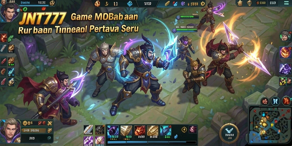 Tampilan gameplay JNT777 yang menarik dan penuh aksi.